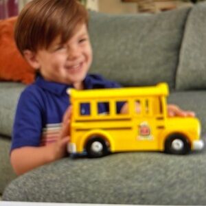 CoComelon Musical  School Bus / Figure JJ Plays Clips from Wheels on the Bus